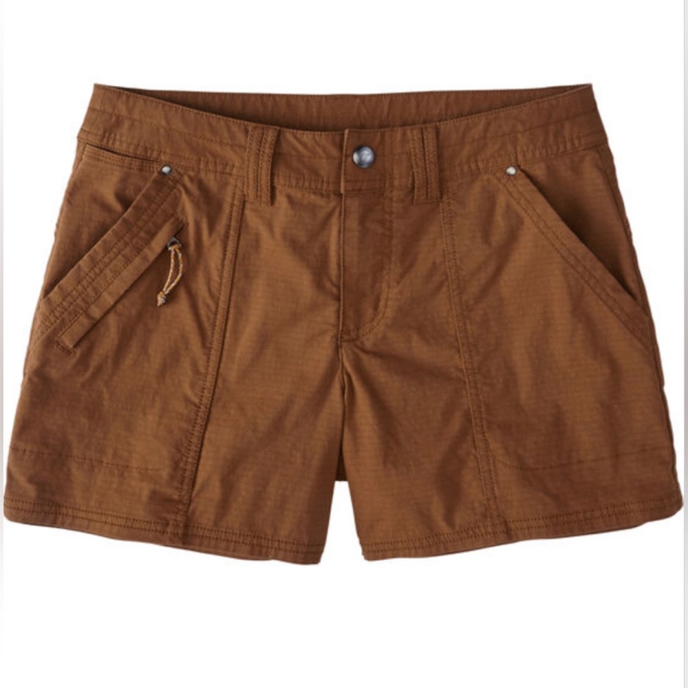 Title Nine Big B Shorts 4” rusty brown